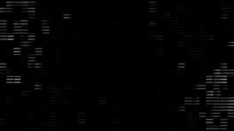 Dark cybersecurity code interface with neon green data streams on black Stock Footage 332234190