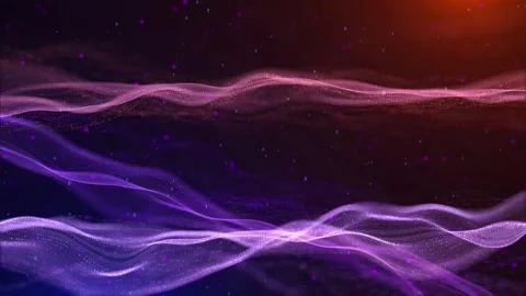 Dark cyberspace in digital Big data concept. Binary code wireframe pattern Stock Footage 293374298