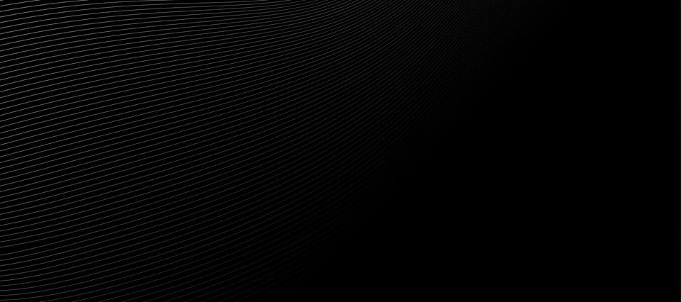 Dark deep black dynamic background. technology background, copy space Stock Illustration