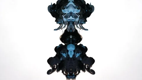 The dark devilish forces of hell. Dark and monstrous metamorphoses Vídeo Stock 317796386