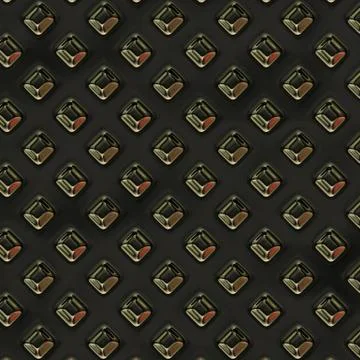Dark diamonds metal texture background Stock Illustration