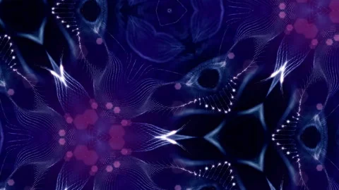 Dark digital abstract background with beautiful glowing particles. 3d render Stock Footage 91072407