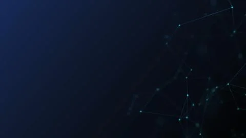 Dark digital background with abstract connecting lines and glowing network .. イラスト素材