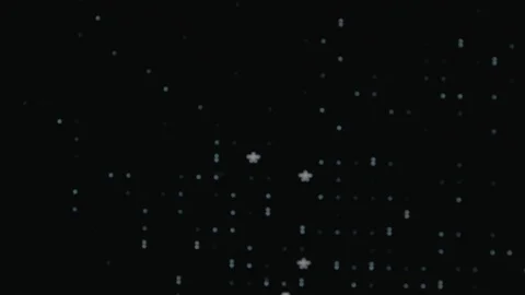 Dark digital background focus bokeh technologic Stock Footage 109171285