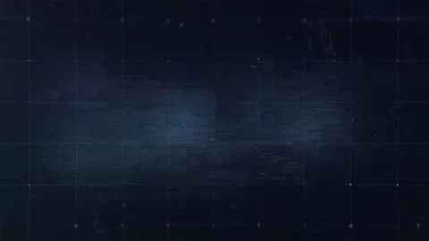 Dark digital Background with grid and dots in artificial tech glitch style Stock Footage 122198604