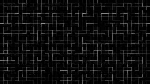 Dark Digital Circuitry Grid with Central Black Copy Space for Technology Co.. Video stock 341696662