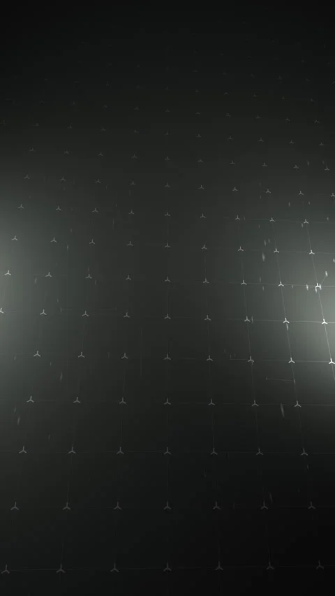Dark Digital Data Grid Vertical Motion Graphic Background with Floating Light Stock Footage 337451855