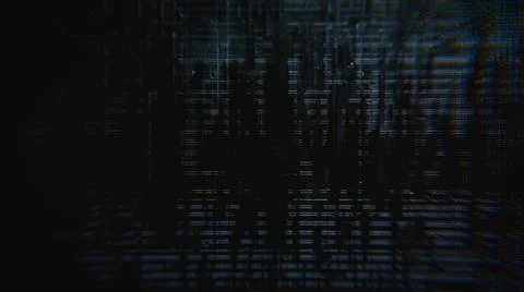 Dark Digital Glitch Background Stock Photos