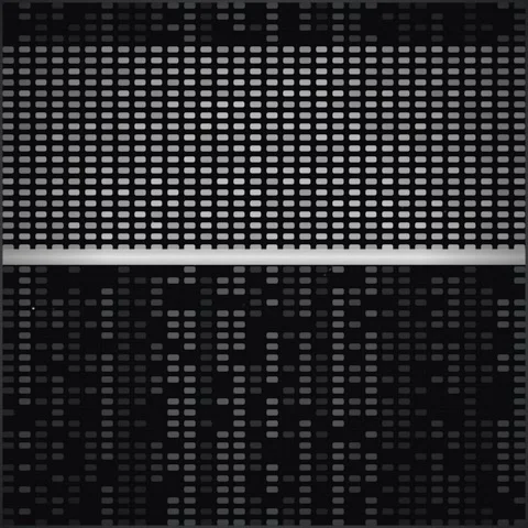 Dark Digital Mosaic Abstract Background - Glitch Effect, Data Flow, Binary Co Stock Footage 347804747