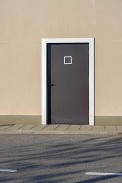 Dark door closed Stock Photos