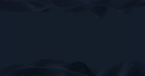 Dark double wave with mesh. Wiggly 3d renders of top and bottom surfaces on Stock Footage 157316154