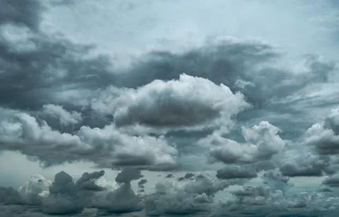 Dark dramatic sky and clouds. Background for death and sad concept. Gray sky  Foto stock