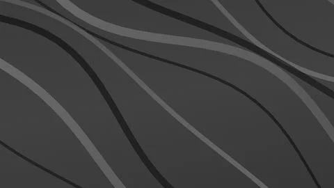 Dark Elegant Curved Stripe Texture Background Stock Illustration