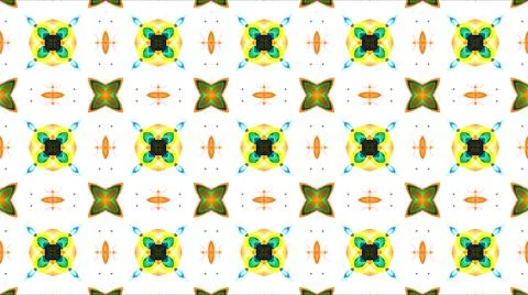 Dark emerald ring and cross violet yellow border eight little stars blue leav Stock Illustration