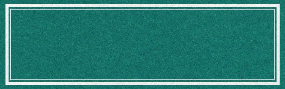 Dark emerald textured paper background with white double frame border and c.. Stock Illustration