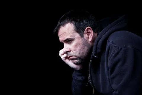 Dark emotions Stock Photos