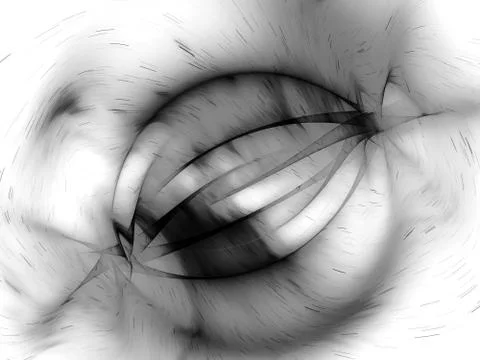 Dark energy strings in space effect Stock Illustration