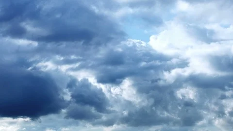 Dark Epic Clouds Stock Footage 106224310