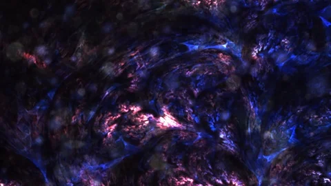 Dark Evil Falling Particles on Purple and Blue Sinister Texture Stock Footage 112744958