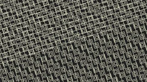 Dark fabric covered with a uniform beige square geometric pattern, diagonal o Stock Illustration