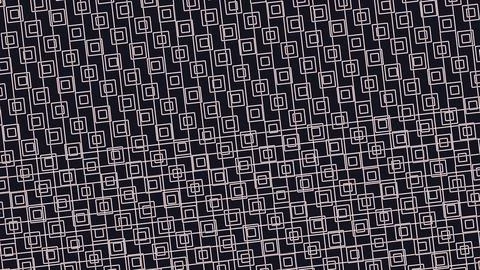 Dark fabric or surface patterned with evenly spaced pale square outlines crea Stock Illustration