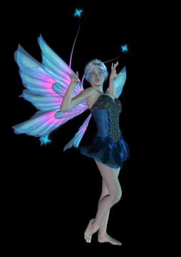 Dark Fairy Stockillustratie
