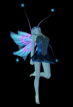 Dark Fairy Stockillustratie