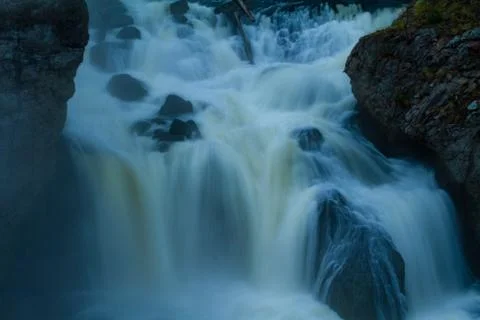 Dark Falls Stock Photos