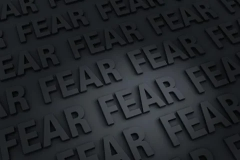 Dark Fear Background Stock Illustration