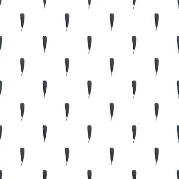 Dark feather simple seamless pattern background design イラスト素材