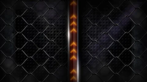 Dark Fence -HD LOOP 236 Stock-Footage 44114561
