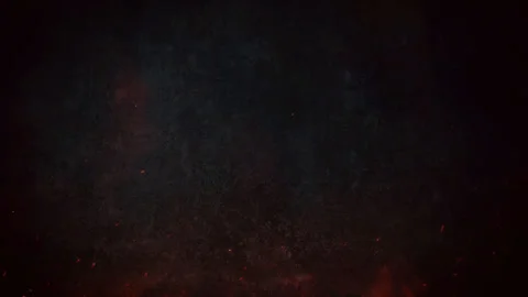 Dark Fire Ember Grunge Background with Cinematic Burning Sparks Stock Footage 340374052