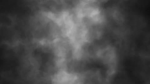 Dark fire smoke looped animation background Stock Footage 338306391