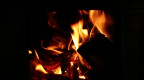 Dark fire. Still. Stock Footage 12180781