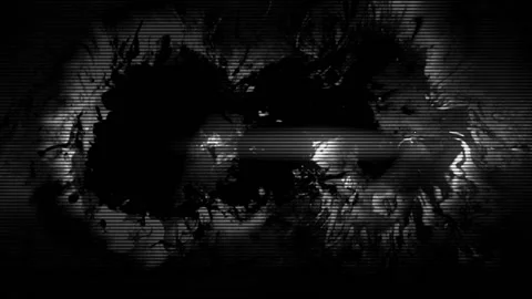 Dark Flickering Abstract Grunge Background Vidéo 144166735
