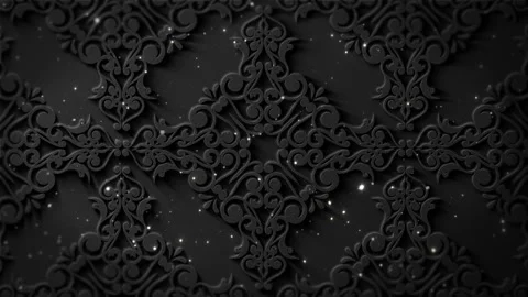 Dark Floral Background 4K (1) Stock Footage 269044314