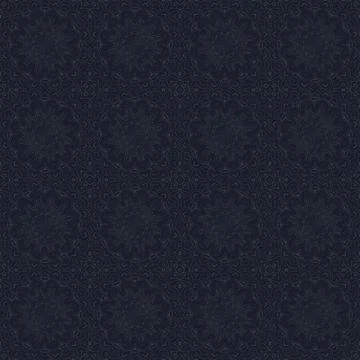 Dark floral seamless pattern textile background Stock Illustration