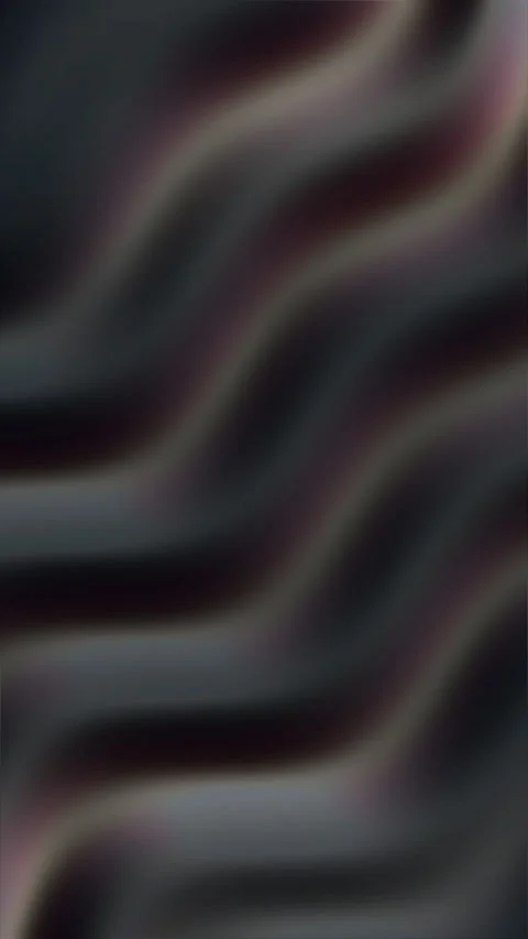 Dark flowing fabric with highlights, abstract wavy texture background Stock Footage 343523199