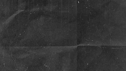 Dark Folded Paper Grunge Texture Overlay, Crease Marks Dust Seamless Loop Stock Footage 332360567