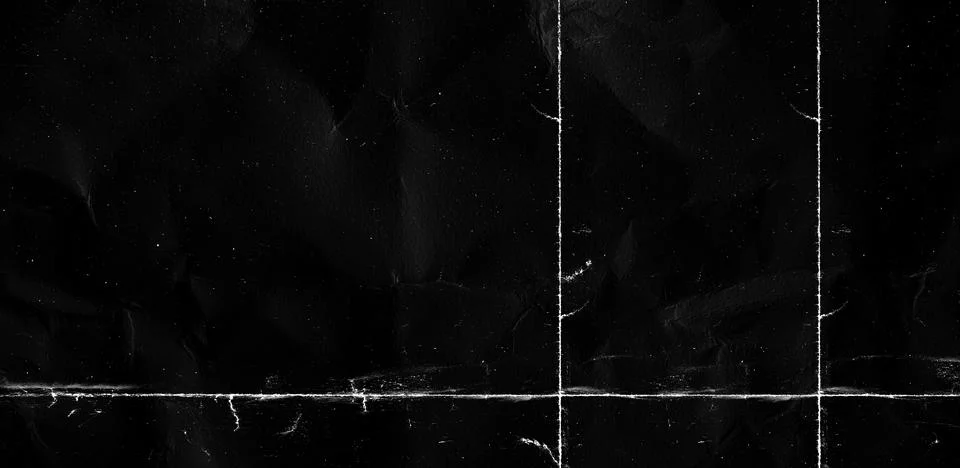 Dark folded paper texture with subtle grunge scratches and vintage distressed Stock-Fotos