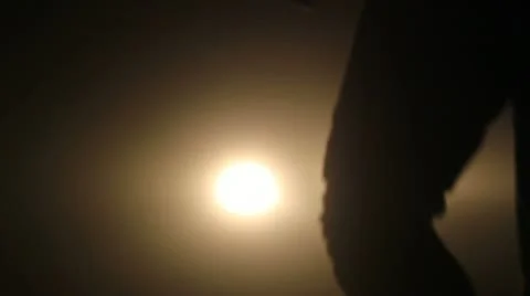 Into the Dark Stock Footage 9841305