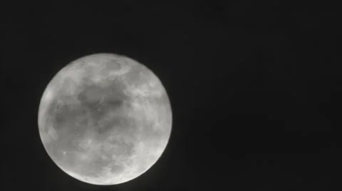 Dark Full Moon Clouds Mystery Scary Romantic Films III 스톡 동영상 45646840