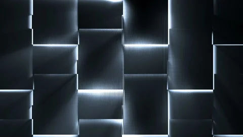 Dark Futuristic Background Loop Video stock 142442380