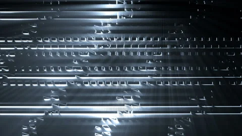 Dark Futuristic Background Loop Stock Footage 142443751