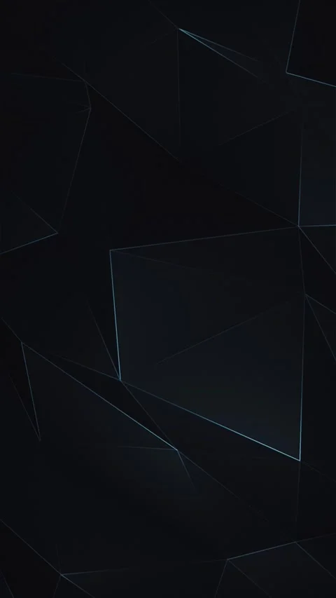 Dark Futuristic Low Poly Surface Vertical Abstract Background Stock Footage 311706551