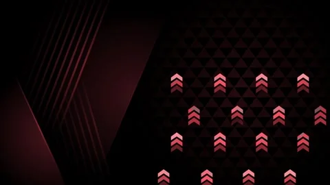 Dark geometric abstract background with diagonal lines and triangle pattern.. Stock Footage 334753386