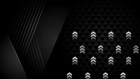 Dark geometric abstract background with diagonal lines and triangle pattern.. Stock Footage 334753389