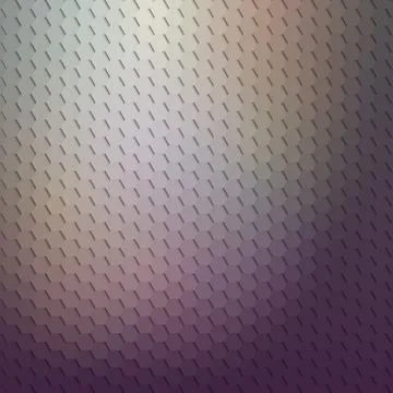 Dark geometric background, abstract hexagonal pattern vector Illustrazione stock