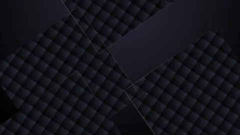 Dark geometric motion background for tech branding, seamless looping animation Stock Footage 252241831