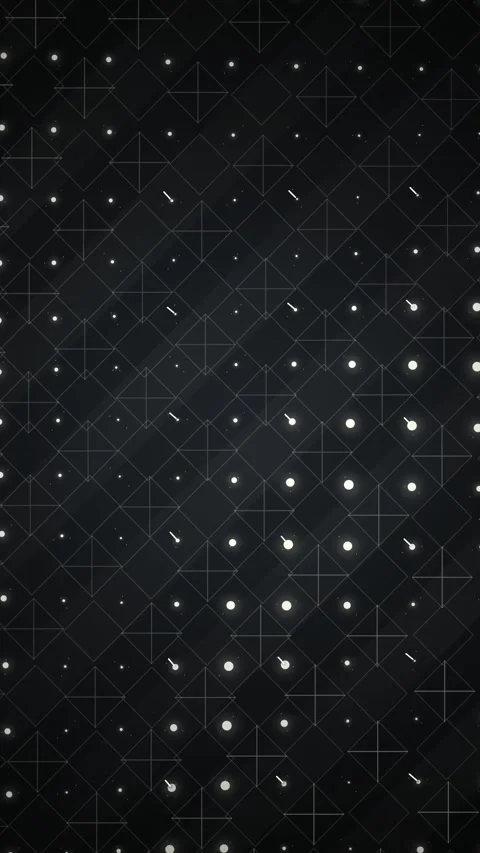 Dark Geometric Pattern Background with Glowing Dots and Lines Stock Footage 347697672